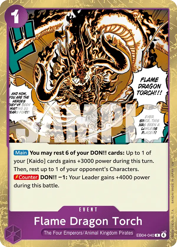 Carta Flame Dragon Torch