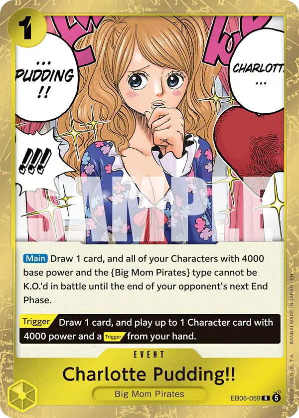 Karte Charlotte Pudding!!