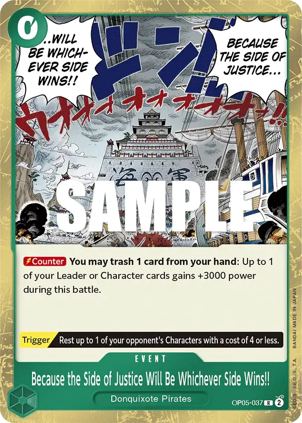 Carta Because the Side of Justice Will Be Whichever Side Wins!!