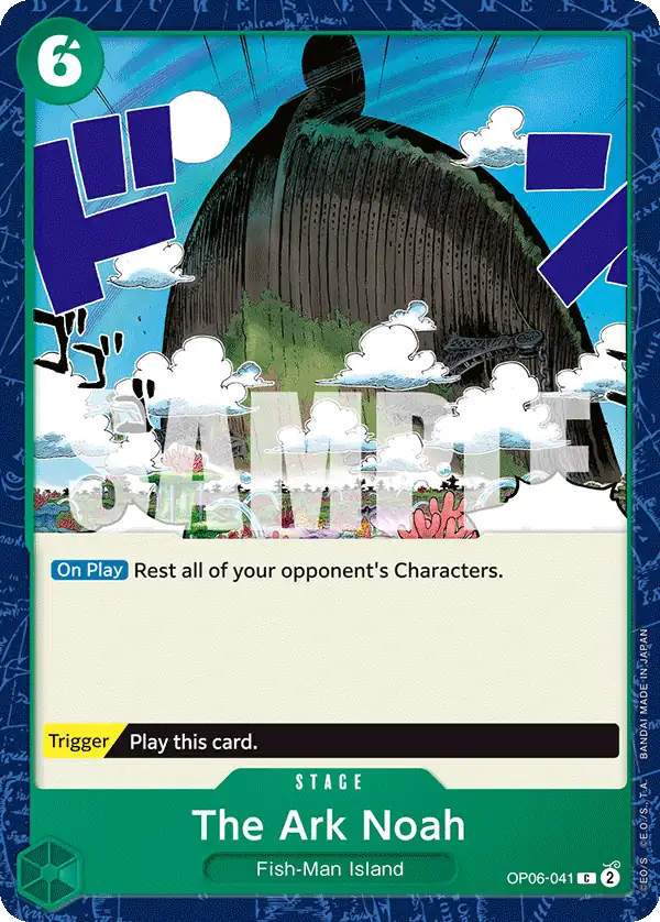 Carta The Ark Noah