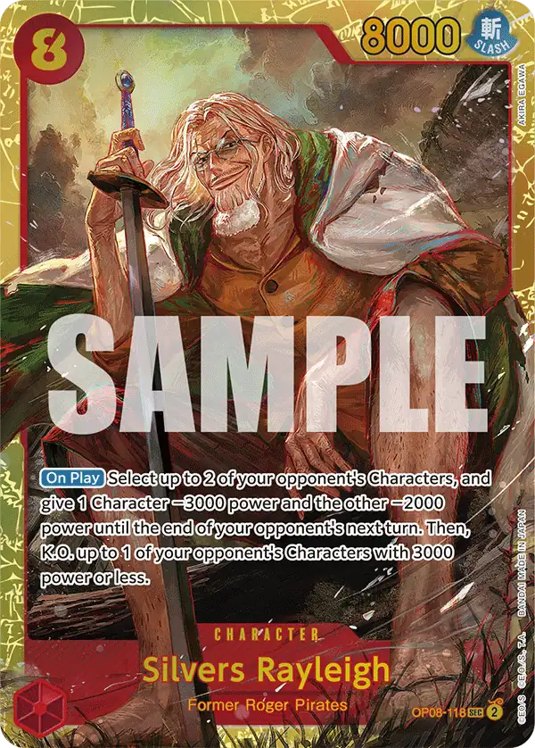 Karte Silvers Rayleigh