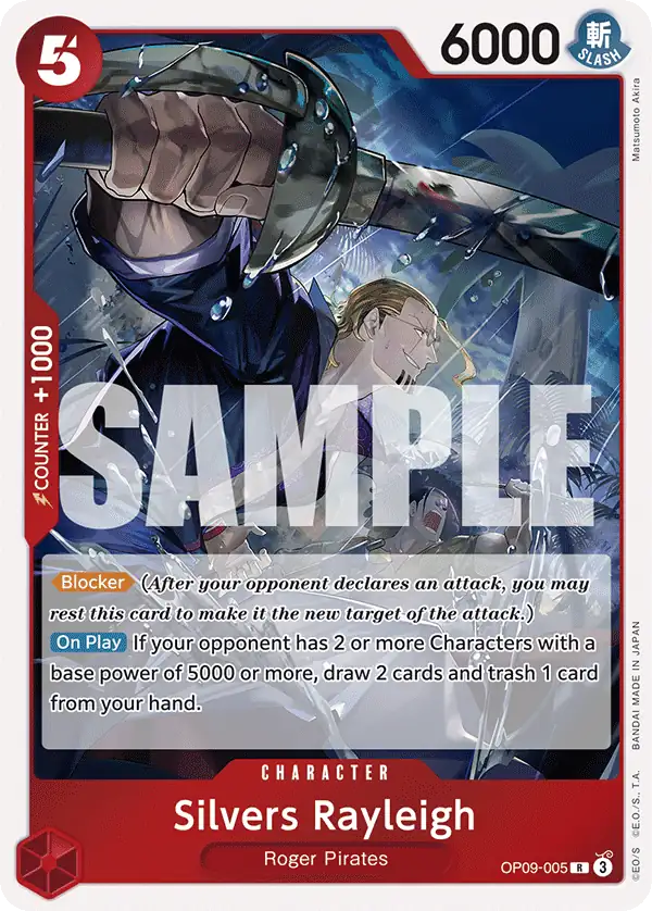 Karte Silvers Rayleigh