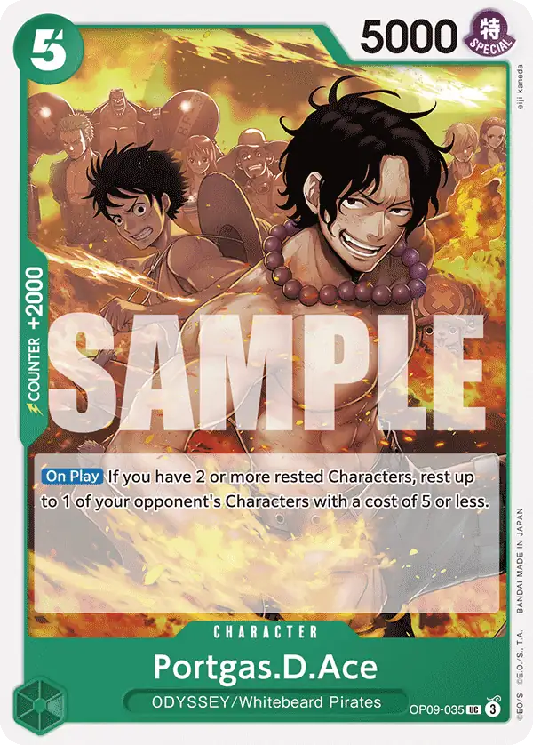 Carta Portgas.D.Ace