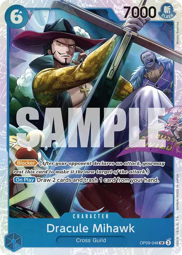 Karte Dracule Mihawk