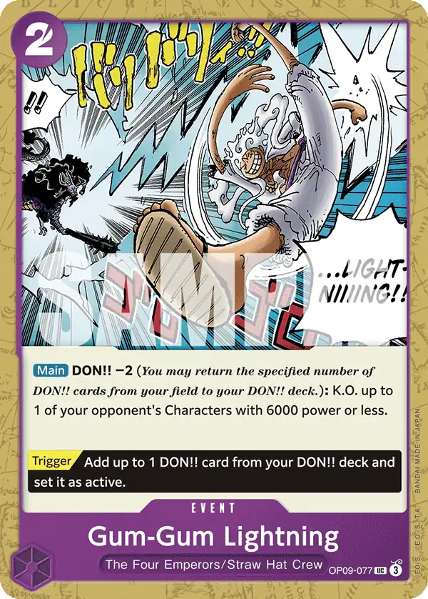 Carta Gum-Gum Lightning