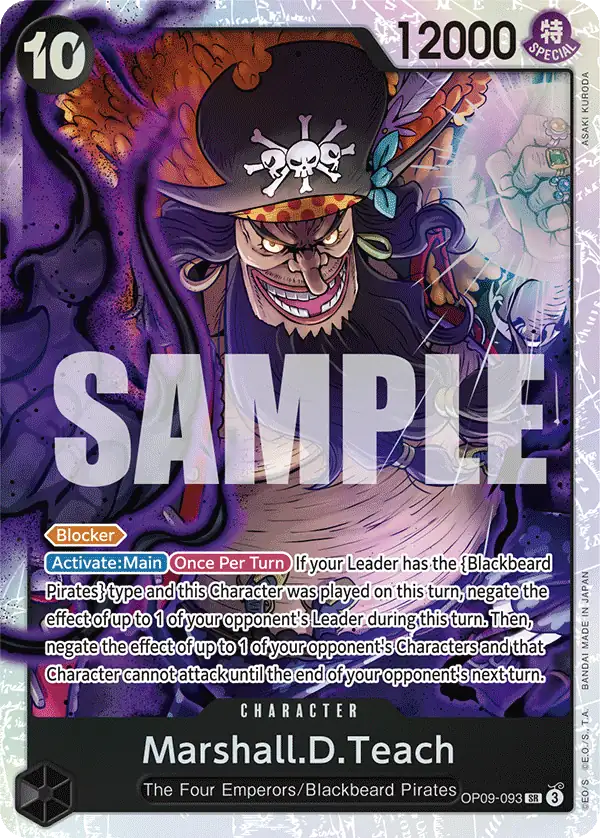 Marshall.D.Teach card