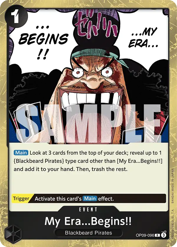 My Era...Begins!! card