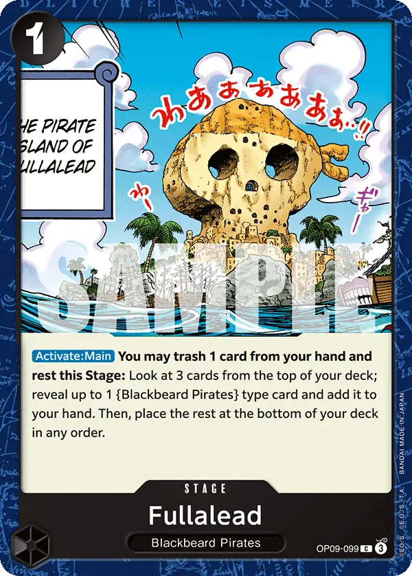 Fullalead card