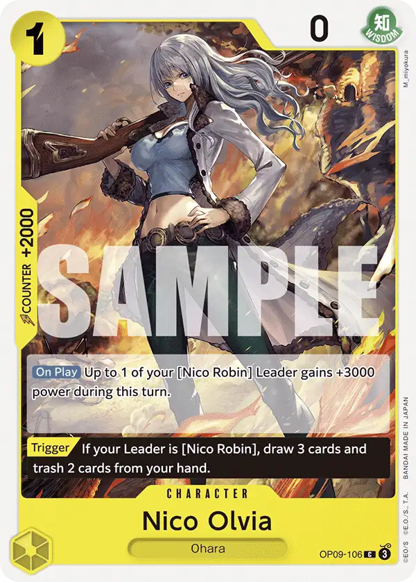 Nico Olvia card