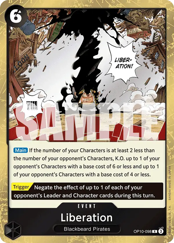 Liberation card