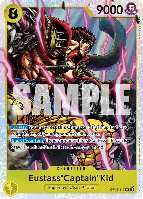 Karte Eustass"Captain"Kid