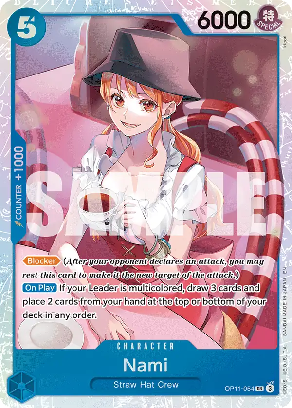 Karte Nami