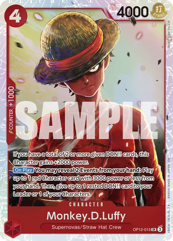 Karte Monkey.D.Luffy