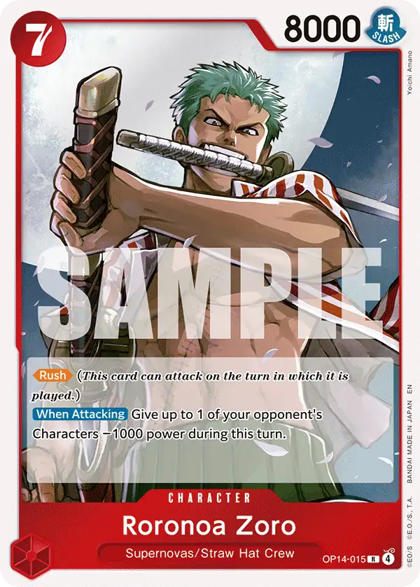 Karte Roronoa Zoro