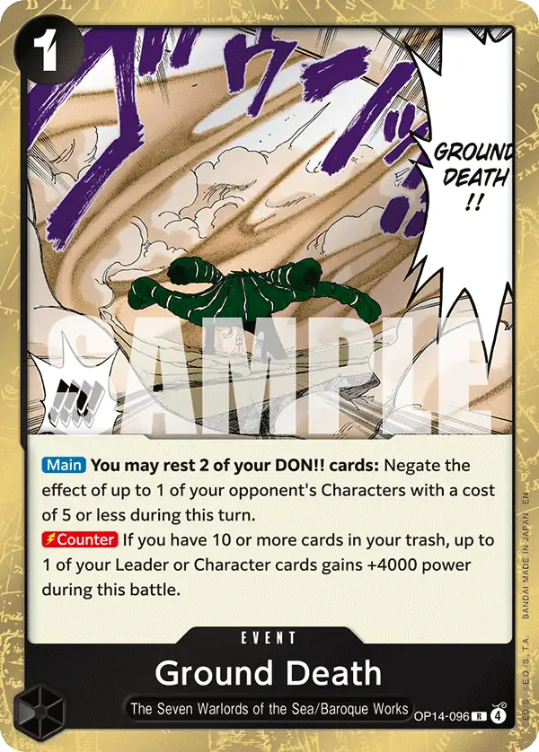 Carta Ground Death