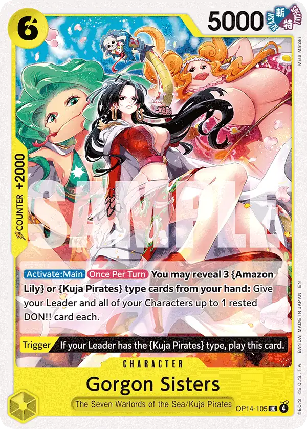 Karte Gorgon Sisters