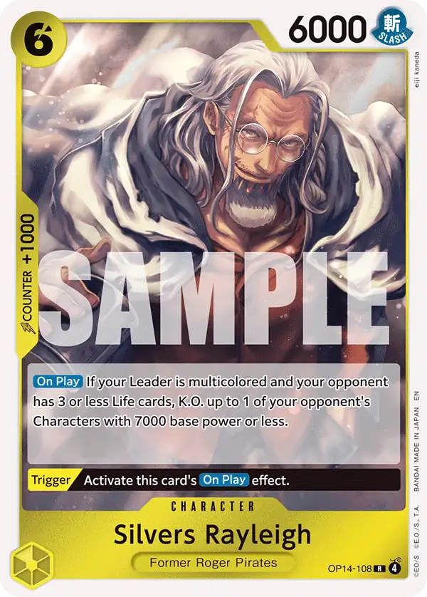 Karte Silvers Rayleigh