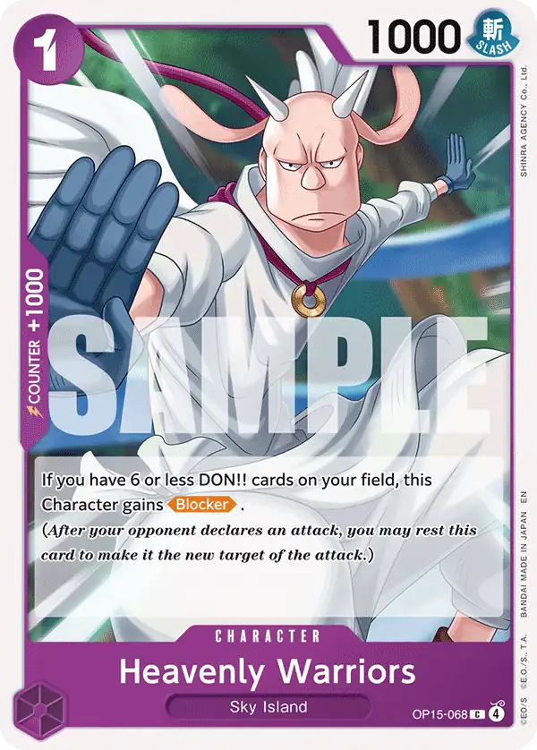 Carta Heavenly Warriors