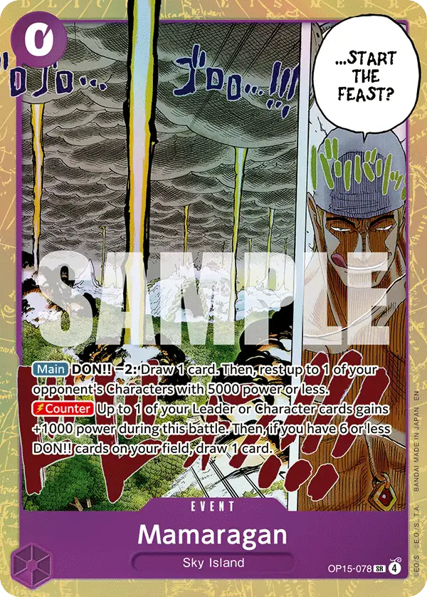 Karte Mamaragan