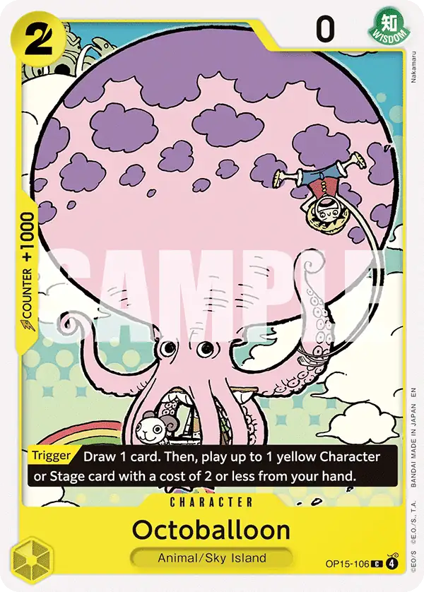 Karte Octoballoon