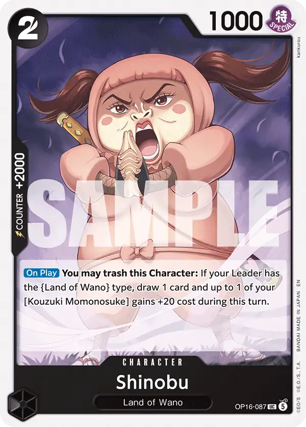 Carta Shinobu