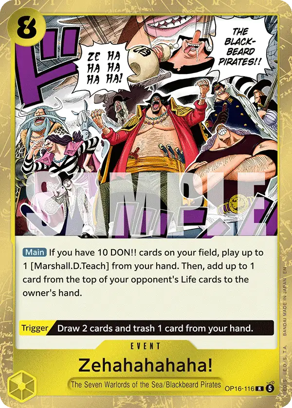 Zehahahahaha! card
