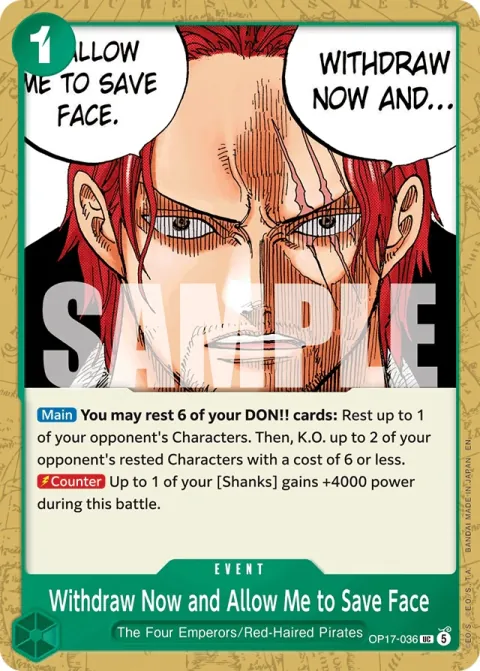 Carta Withdraw Now and Allow Me to Save Face