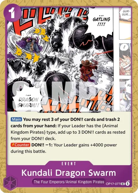 Carta Kundali Dragon Swarm