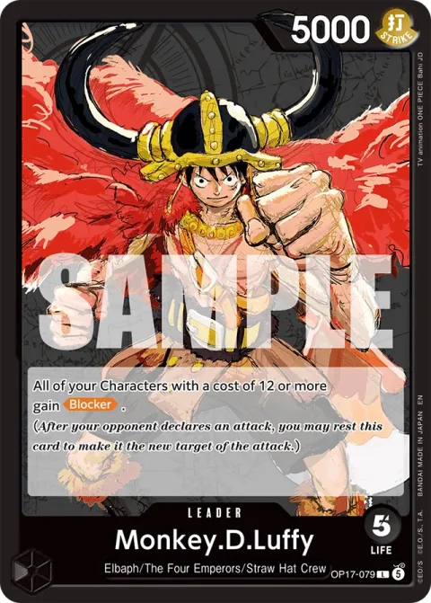 Karte Monkey.D.Luffy