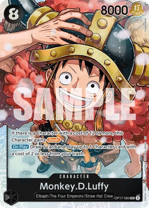 Karte Monkey.D.Luffy