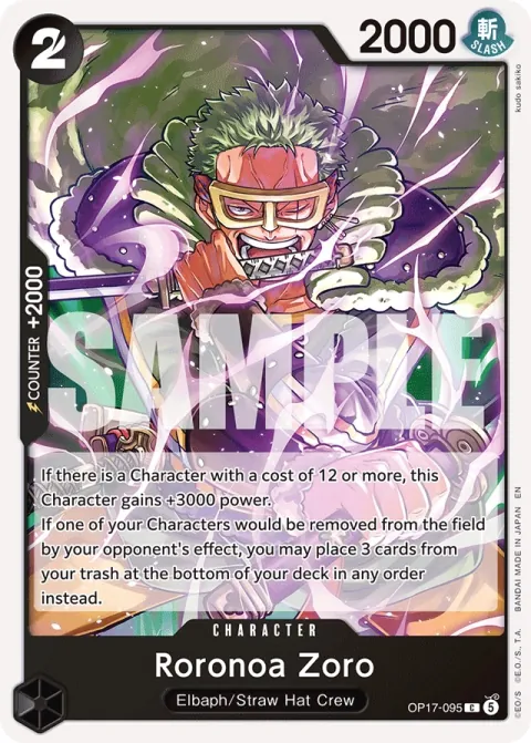 Karte Roronoa Zoro