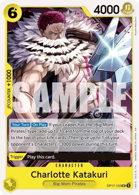 Karte Charlotte Katakuri