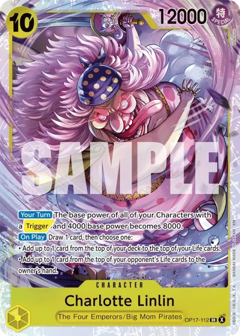 Karte Charlotte Linlin