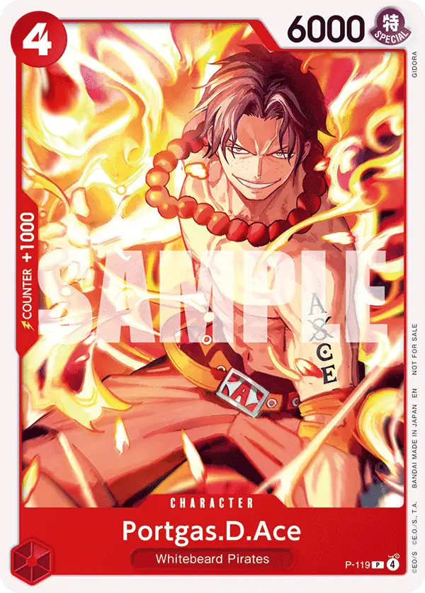 Karte Portgas.D.Ace
