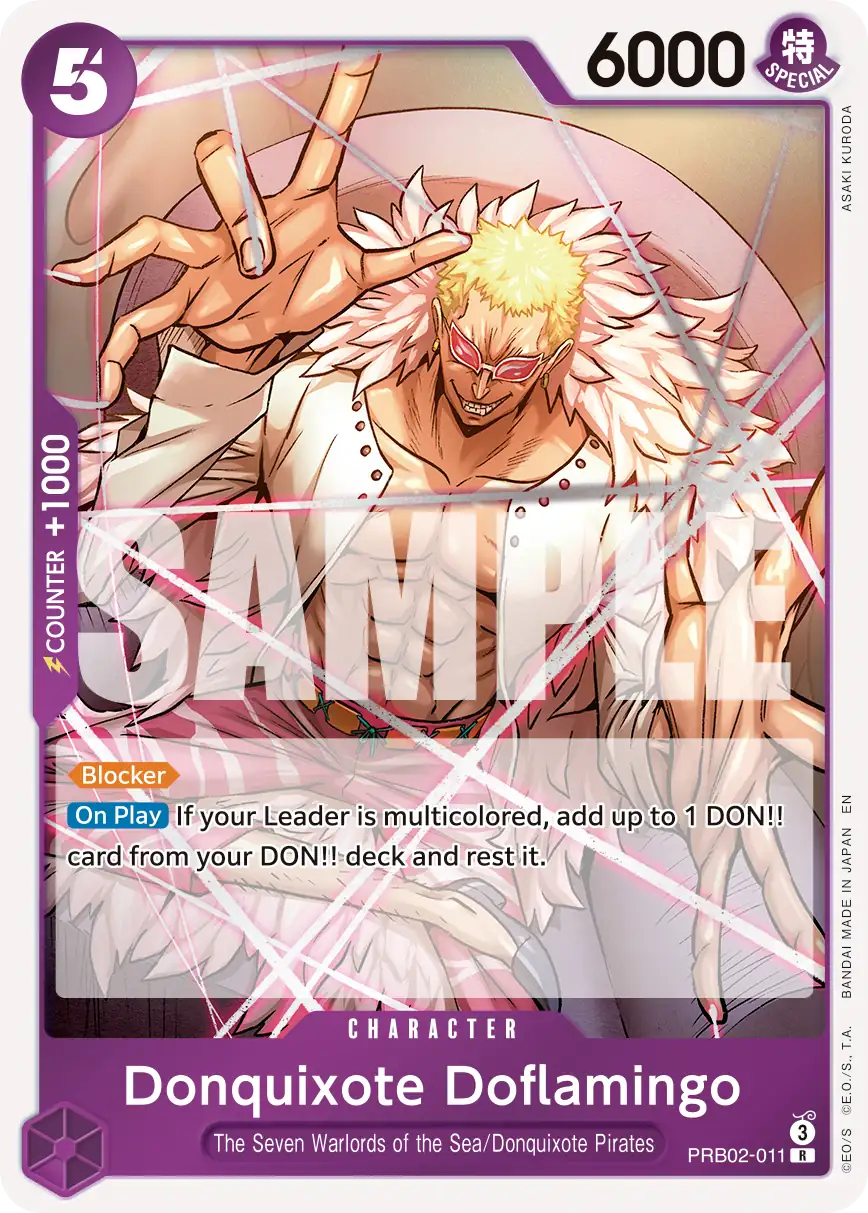 Karte Donquixote Doflamingo
