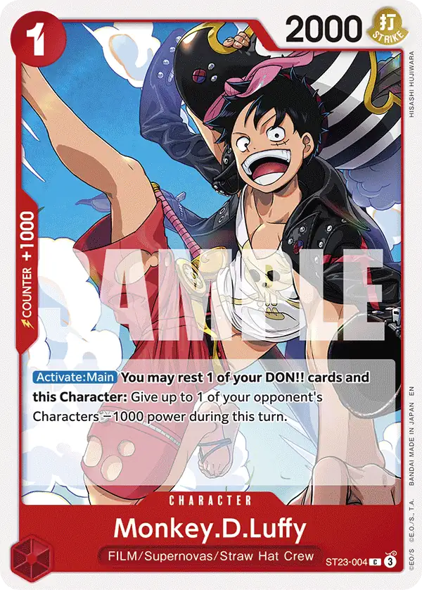Karte Monkey.D.Luffy