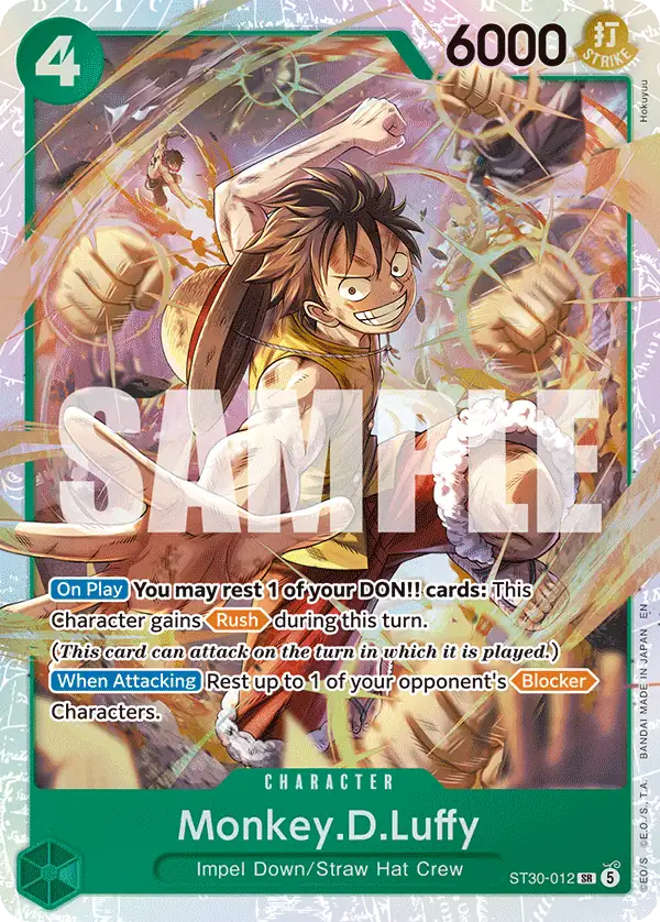 Karte Monkey.D.Luffy