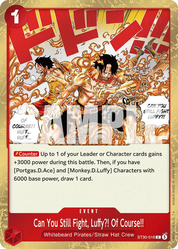 Karte Can You Still Fight, Luffy?! Of Course!!