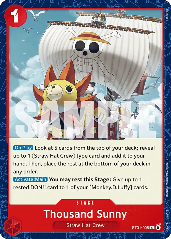 Carta Thousand Sunny