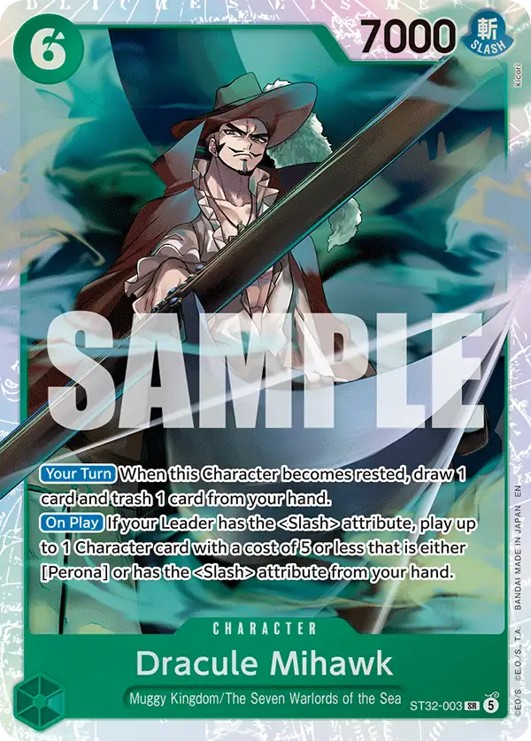 Carta Dracule Mihawk