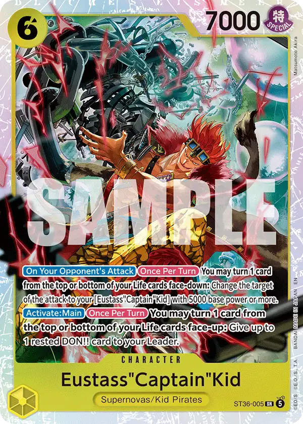 Karte Eustass"Captain"Kid